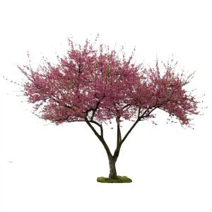 گل مصنوعی درخت شکوفه های هلو